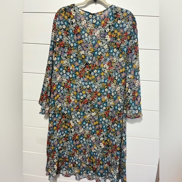 Divina Floral-Print Tunic Dress Size 1X Johnny Was - Picture 12 of 12